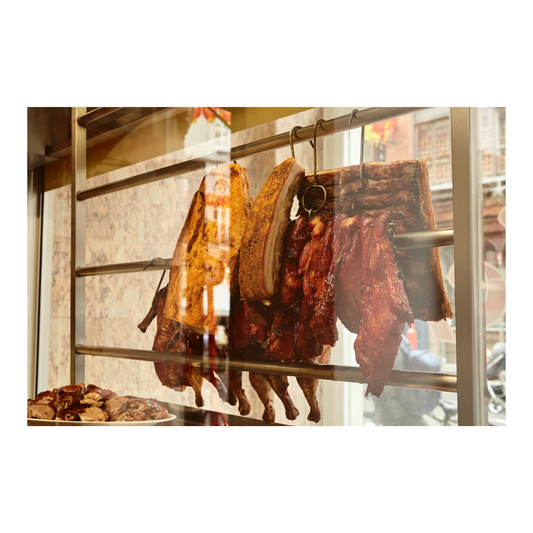 Vittles x Michaël Protin – Wong Kei Roast Meats Art Print